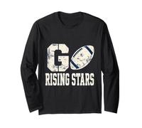 Go Rising Stars Football Team Spirit Long Sleeve T-Shirt
