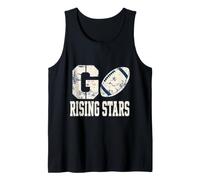 Go Rising Stars Football Team Spirit Tank Top