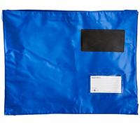 Go Secure 457 x 330 x 76 mm Gusset Mailing Pouch - Blue (Pack of 1)
