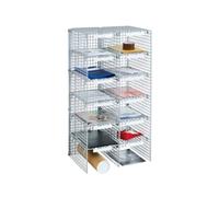 Go Secure Mailroom Sorting Unit 12 Compartment 2 x 6 Columns