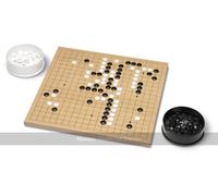 Go Set by Cayro - Wooden Board, Plastic Stones and Plastic Bowls (UK)