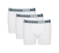 Go Shorts Briefs 3 Pack Sloggi White 38