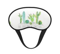 Go Sit On A Cactus Sleep Mask, Eye Mask, Light-Blackout Design Ultra Soft & Comfortable for Men, Women