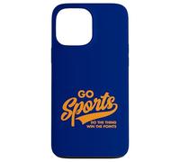 Go Sports Do The Thing Win The Points Funny Orange Case for iPhone 13 Pro Max