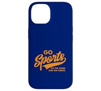 Go Sports Do The Thing Win The Points Funny Orange Case for iPhone 14