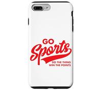 Go Sports Do The Thing Win The Points Funny Red Text Case for iPhone 7 Plus/8 Plus