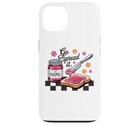 Go Spread the Gospel Funny Christian Jam and Bread Faith Case for iPhone 13