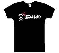 Go:T-Shirts. This is the first ever Go:Audio T. It´s a skinny fit black T. And its all yours