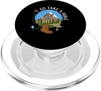 Go Take A Hike Outdoor Adventures Hiking Nature Enthusiast PopSockets PopGrip for MagSafe