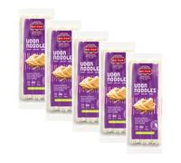 Go-Tan | Japanese Udon Noodles | Japanese Pasta | Soft Wheat Flour - 5 x 250 Gr