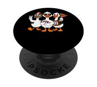 Go Team Football Ducks Game Day Spirit PopSockets Adhesive PopGrip