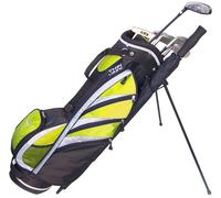 Go Thin Lizzy Stand Bag- Single Strap - Black/Silver/Yellow