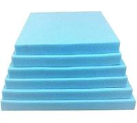 GO TO FOAM High-Density Blue Firm Foam Sheet For Upholstery, Cushions, Sofa, Beds, Seats, Campervans, Indoor/Outdoor Padding (20" x 60" x 1")