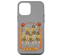 Go to Hell! Skull Cheerleader Retro Funny Adult Humor Case for iPhone 12 mini