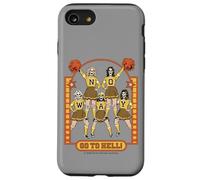 Go to Hell! Skull Cheerleader Retro Funny Adult Humor Case for iPhone SE (2020) / 7 / 8