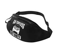 Go Topless Get Dirty Waist Bag Men's and Women's Adjustable Travel Chest Pack Outdoor Running Waist Bag