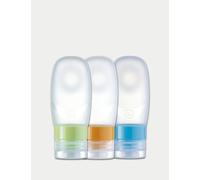 Go Travel 3pk Squeeze It Travel ToiLetter y Bottles - Multi, Multi