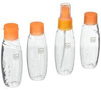 Go Travel Bottles for Toiletries - Cabin-Approved Set of 4, 100ml
