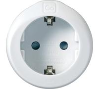 Go Travel EU-UK Adaptor, White