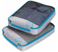 Go Travel Twin Packing Cubes (blue), Blue