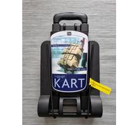 Go Travel Luggage Kart Festival Trolley Tough Lightweight Quick Release 35kg New