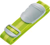 Go Travel Luggage Strap - Adjustable & Bright, Fits Most Cases, Green | Secures an over-packed case shut and helps you spot it on the baggage carousel - Fully, Durable, Strong. Ref 177.101.