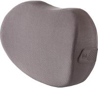 Go Travel Memory Dreamer Universal Pillow, Inflatable Travel Pillow for Uninterrupted Sleep and Lumbar Support, Deluxe Memory Foam Pillow for Airplane, Bus, Car, and Train, Travel Essentials, Gray