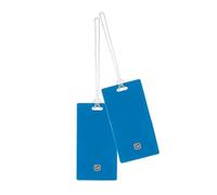 Go Travel Tag Me Luggage Tags - Assorted Colours - 2 Tags per Pack (Ref 152) (Blue)