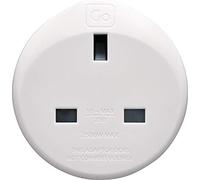 Go Travel UK to Italy Plug Adapter, earthed & compact | Keeps phones, tablets and devices charged wherever you go abroad - a reliable mains adaptor for holiday trips. Ref 533.101.