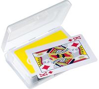Go Travel Waterproof Playing Cards - Wipe-Clean Non-Tear Plastic inc Case
