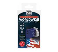 Go Travel Worldwide Usba & Usb C Charger - Electronics - Assorted - 798181 - 5016326005761