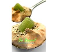 Go Vegan! - My Favourite Recipes: Make your Own Cookbook - Blank Recipe Book - Personalized Recipes - Organizer for Recipes (100 Pages, Ruled, 6 x 9) (Personal Cookbooks)