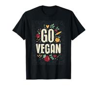 Go Vegan Plant Powered Lifestyle T-Shirt