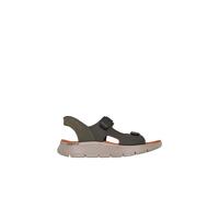 GO WALK FLEX SANDAL Slip-Ins Quarter Strap Sandal Olive Skechers Olive 7
