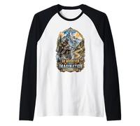 Go Wherever Your Imagination Takes You ADV Moto Rider Raglan Baseball Tee