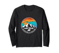 Go Wild Adventure is Calling Mountains Gift Long Sleeve T-Shirt
