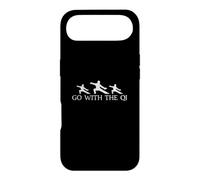 Go With The Qi Funny Chi Gong Exercises For A Qigong Lover Case for iPhone Air