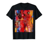 Go Within Abstract Typography Inspirational Art Value Graphic T-Shirt, Men, Black, XL