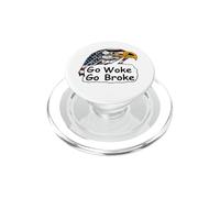 Go Woke Go Broke PopSockets PopGrip for MagSafe