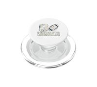 Go Wombats Vintage Football Team Spirit PopSockets PopGrip for MagSafe