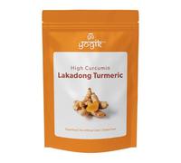 Go-Yogik Lakadong Turmeric Powder-5.3oz/150g, High Curcumin (7-9%) |Lab Tested, Traditionally Grown, Sun Dried, Stone Grounded-Himalaya Turmeric |Direct from India.