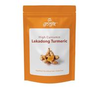 Go-Yogik Lakadong Turmeric Powder-5.3oz/150g, High Curcumin (+9%) |Third Party lab Tested, Traditionally Grown, Sun Dried| Direct from Himalayas India.