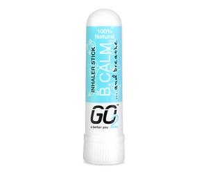 GO2 Inhaler B. Calm Stick - Essential Oils for Convenient On-The-Go Use - 100% Natural, Synthetic-Free, and Cruelty-Free (1ml Tube)