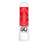 GO2 Inhaler Energy Stick - Essential Oils for Convenient On-The-Go Use - 100% Natural, Synthetic-Free and Cruelty-Free (1ml Tube)