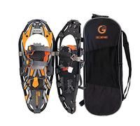 GO2GETHER 21 Inches Light Weight Snowshoes for Women Men Youth Kids, Set with Carrying Tote Bag,Special EVA Padded Ratchet Binding, Heel Lift