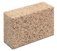 Go4Cork Cork Yoga Block for Yoga, Pilates & Meditation | Moisture Resistant, Lightweight, Non-Slip, Durable, Sustainable Yoga Block, 8.9" x 5.9" x 3.9", (Cork Fusion)