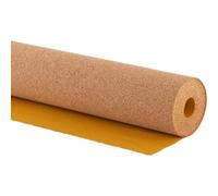 Go4Cork Large Adhesive Premium Cork Roll - 17.7" x 9.8' | Premium 100% Natural | Sticky Backing Eco Cork Roll | Acoustic & Thermal Insulation | Art & Craft, Home, School & Office Use | Easy Apply