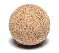 Go4Cork Premium Cork Yoga Massager Ball - 2.4" Therapy | Release Stress, Tension & Circulation | Non-Toxic, Alternative to Foam Massager Ball for Yoga | Sustainable & Eco Yogi Gift