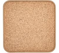 Go4Cork Premium Square Cork Serving Tray, Heat Resistant, 30x30cm