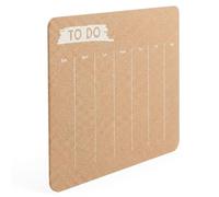 Go4Cork Rectangular Frameless Premium Cork Weekly Calendar, 50x40cm